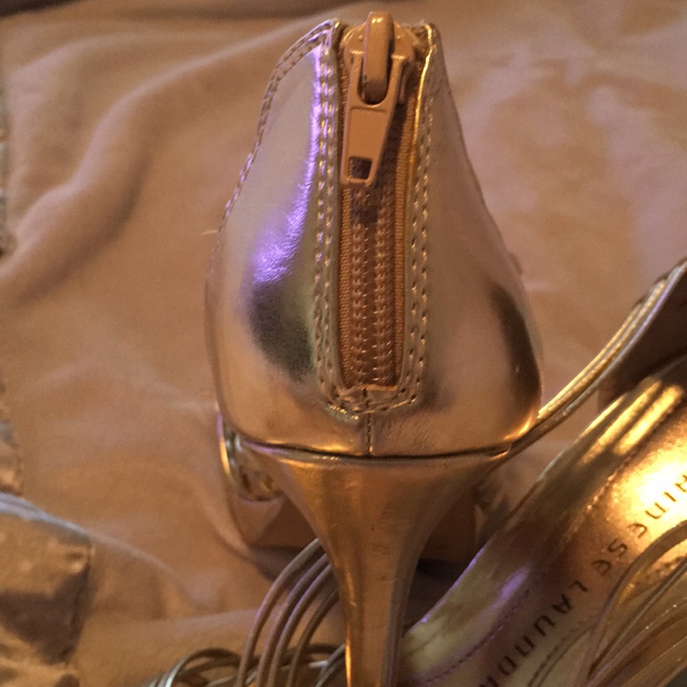 Women's Chinese laundry gold heels